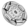 100mm Stainless Steel Rollers Omni Wheels Omni RC Car Chassis Wheel Model Car Drive Wheel Ball Balance Ballbot 14183 view 3