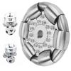 100mm Stainless Steel Rollers Omni Wheels Omni RC Car Chassis Wheel Model Car Drive Wheel Ball Balance Ballbot 14183 view 4