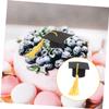 FOYTOKI 8pcs Graduation Cap Cake Toppers Tassels for Graduation Party Decorations Hat Picks for and Desserts for Celebrating Graduates view 3