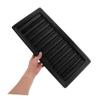 DECHOUS Acrylic Poker Chip Tray Transparent Chip Organizer for Games Compact Storage for Poker and Board Games view 3