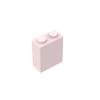 Gobricks 3245 Basic Bricks Brick 1x2x2 with Center Pin, Light Pink, 50 pcs view 1