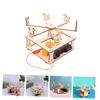 Abaodam 1 Set Merry Go Round Educational Educational Building Construction Learning Wood view 4