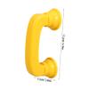 DIYEAH Phone Whisper Colored Reading Phones Phone Babies Phones Receiver Fun Yellow view 2