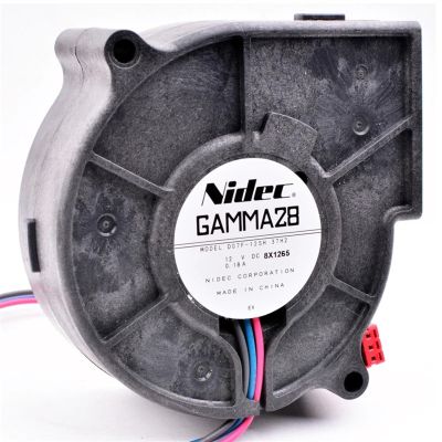 D07F-12SH 37H2 7530 80mm DC12V 0.18A Refrigerator Built-in Centrifugal Turbine Blower Cooling Fan
