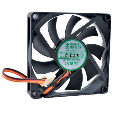 DFB801512H 8cm 80mm Fan 80x80x15mm DC12V 2.0W Double Ball Bearing 4pin pwm Cooling Fan for case CPU