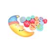 Abaodam 1set Wooden Stackable Balancing Blocks Toy for Boys and Girls Educational Stem Game for Hand-Eye Coordination and Critical Thinking Recognition and Fine Motor Skills Development view 1
