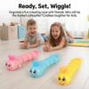 Hemoton 6 Pcs Multicolor Wind Up Caterpillar Toys for Kids, Cute Wiggling Clockwork Crawling Insect Figures, Novelty Party Favors Goodie Bag Fillers, Interactive Cat Dog Pet Toy view 2