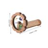 DECHOUS Kaleidoscope Kit Wooden Kaleidoscope Toys for Boy Girl Portable Educational Toy for Discovering for Boys and Girls view 2