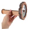 DECHOUS Kaleidoscope Kit Wooden Kaleidoscope Toys for Boy Girl Portable Educational Toy for Discovering for Boys and Girls view 3
