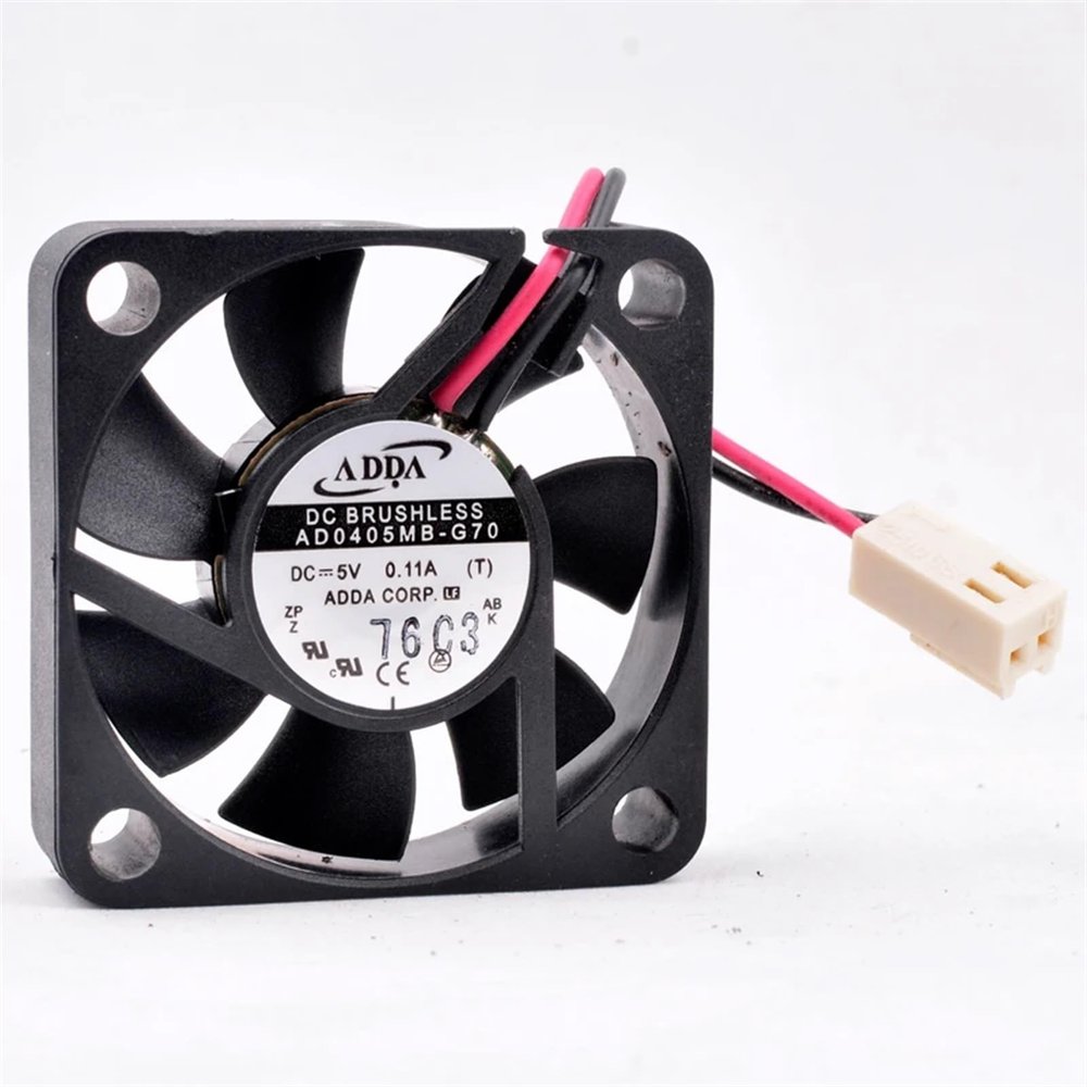 AD0405MB-G70 4cm 40mm Fan 40x40x10mm DC5V 0.11A 2 Ball Bearings Cooling Fan for Router Cash Register