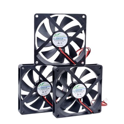 1PCS ACP9015 9.2cm 92mm Fan 92x92x15mm DC5V 12V 24V Double Ball Bearing Cooling Fan Suitable for Chassis Power Inverter(5V 2100rpm)