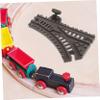 SUPVOX 2pcs Flexible Train Track Accessories for Kids Compatible Standard Tracks Adjustable Gradient Design for Train Playsets and Roller Situations view 4