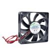 ACP8015 8cm 80mm Fan 80x80x15mm DC5V 12V 24V 2pin Cooling Fan for Router Chassis Power Supply Charger Inverter(12V Sleeve) view 1