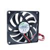 ACP8010 8cm 80mm Fan 80x80x10mm DC5V 12V 24V 2 Wires 2pin for Chassis Power Supply Charger Inverter Cooling Fan(24V Double Ball) view 1