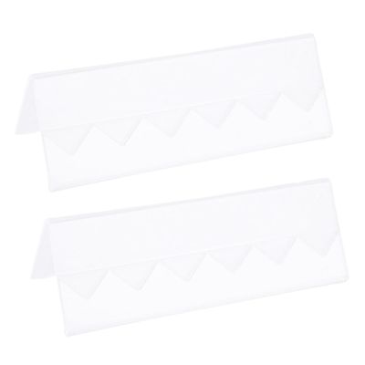 Alipis 2pcs Transparent Acrylic Display Stand Position Storage Rack for Collectible for Desktop Office Cabinet Use