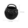 SHOWERORO 1set Mini Cauldron Kettles for Halloween Decor Witch Buckets and Cauldron Pots for Dollhouse Party Decorations and Creative Crafts view 2