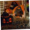 SHOWERORO 1set Mini Cauldron Kettles for Halloween Decor Witch Buckets and Cauldron Pots for Dollhouse Party Decorations and Creative Crafts view 3