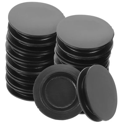 ABOOFAN 40pcs Piggy Bank Stoppers Reusable Bottom Plugs for Savings Box Smooth Design Fits Outer Inner Diameter for Secure Storage