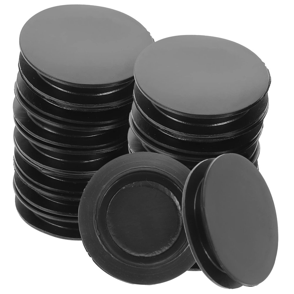 ABOOFAN 40pcs Piggy Bank Stoppers Reusable Bottom Plugs for Savings Box Smooth Design Fits Outer Inner Diameter for Secure Storage