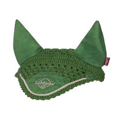 LeMieux Hobby Horse Ear Bonnet - Hunter Green - Suitable for Ages 3+