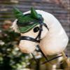 LeMieux Hobby Horse Ear Bonnet - Hunter Green - Suitable for Ages 3+ view 2