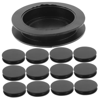 Alipis 40pcs Piggy Bank Bottom Caps Smooth Plugs for Jar Stoppers Outer Inner Multipurpose Money Bank Cover for Boys and Girls and Adults