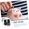 Alipis 40pcs Piggy Bank Bottom Caps Smooth Plugs for Jar Stoppers Outer Inner Multipurpose Money Bank Cover for Boys and Girls and Adults view 2