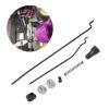 FUZHUI 02056 RC Metal Throttle Brake Assembly, Compatible with HSP 94108 1/10 RC Model Car, High Performance Throttle Brake Lever Set, Easy to Install and, Black view 2