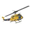 Wodoochey C032 UH-1 Huey RC Helicopter for Adults - 1/48 Scale 2.4G 6CH Flybarless Remote Control Helicopter Model, 3D Stunt Flight & High-Precision RC Airplane (Yellow-Blue(3 Batteries)) view 3