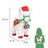 Cuddle Barn - Navidad Nico | Animated Christmas Walking Musical Plush Llama Toy Plays Feliz Navidad, 10.5 inches view 3