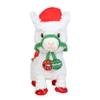 Cuddle Barn - Navidad Nico | Animated Christmas Walking Musical Plush Llama Toy Plays Feliz Navidad, 10.5 inches view 4