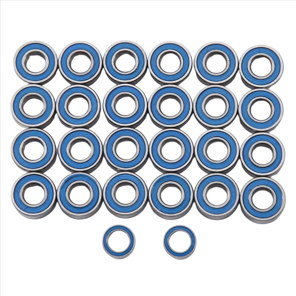 for Tamiya GF-01 26Pcs Sealed Bearing Kit RC Car Upgrade Parts Accessories Remote Control Car Replacement Parts RC Car Repair Kit