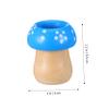 BRIGHTFUFU 2pcs Boys and Girls Mushroom Shape Kaleidoscopes Toys Fake Mushrooms Educational Party Favors view 3