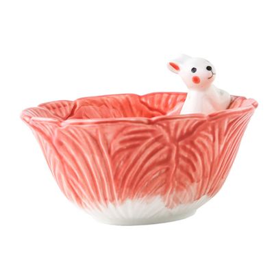 VINTORKY Cartoon Rabbit Bowl for Kids Snack Bowl Non-slip Base Easter Decorative