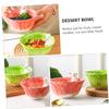 VINTORKY Cartoon Rabbit Bowl for Kids Snack Bowl Non-slip Base Easter Decorative view 4