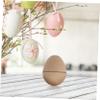 ARTIBETTER 6pcs Blank Paper Easter Eggs for Crafts Openable Unpainted Easter Decorating Kit for Creative Family Fun and Holiday Decorations view 4