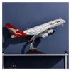 DBMROVUL Toy Airplane 1/160 Scale for 46cm Australia A380 Air Airbus with Cabin Lights Resin Model Aircraft Desktop Adults Collection Enthusiast Christmas Birthday Gifts view 3