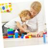 FELTECHELECTR 3pcs Multi-functional Blocks Assembly Hammer for Boy Girl Double-end Design Safe Material Building Tool for Toddlers and Young Builders view 2