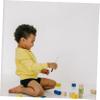 FELTECHELECTR 3pcs Multi-functional Blocks Assembly Hammer for Boy Girl Double-end Design Safe Material Building Tool for Toddlers and Young Builders view 3