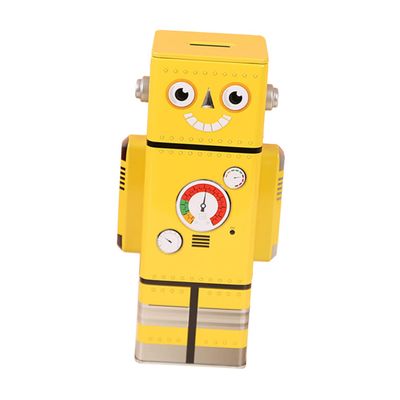 Abaodam Creative Robot Piggy Bank for Boy Girl Decorative Toy for Girls Boys Encourages Savings Habit Birthday Design