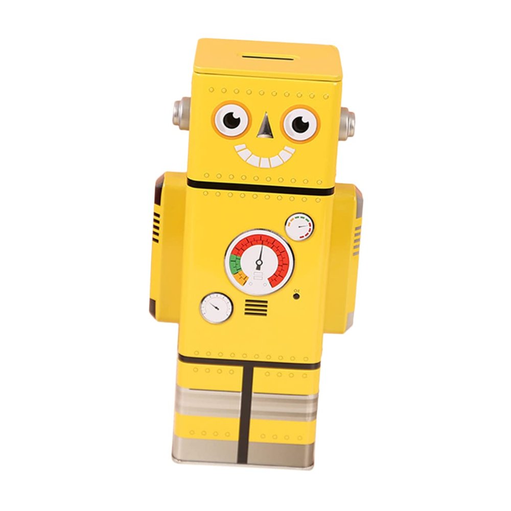 Abaodam Creative Robot Piggy Bank for Boy Girl Decorative Toy for Girls Boys Encourages Savings Habit Birthday Design