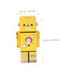 Abaodam Creative Robot Piggy Bank for Boy Girl Decorative Toy for Girls Boys Encourages Savings Habit Birthday Design view 2