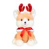 Cuddle Barn - Jingle Paws | Animated Christmas Musical Plush Toy - Shiba Inu Puppy Barks Deck The Halls and Twirls, Gift for Toddlers, Kids, Adults - 13 inches view 1