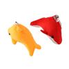 DIYEAH 6pcs Plush Whale Pendants Giant Style Stuffed Animals for Christmas Tree Decor view 1