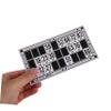 DECHOUS Bingo Chess Game Interactive Wooden Party Game with Number Cards and Pawns for Math Learning and Fun Gatherings Compact and Portable Design view 4