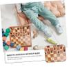 SKISUNO Portable Chess Game Wooden Chess Set Storage Pouch for Boys and Girls Educational for Travel view 3