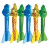 Stomp Rocket Dino-Soar Rocket Refills, 6 Rockets - Replacement Dinosaur-Themed Soft Foam Rockets for Launcher - Fun Backyard & Outdoor Kids Toys Gifts for Boys & Girls view 1