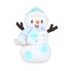 Cuddle Barn - Snowfrost The Snowman | Animated Dancing Light-up Christmas Snowman Plush Toy Activated by Carrot Nose Sings Winter Wonderland, 12 inches view 1