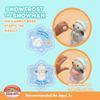 Cuddle Barn - Snowfrost The Snowman | Animated Dancing Light-up Christmas Snowman Plush Toy Activated by Carrot Nose Sings Winter Wonderland, 12 inches view 4