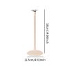5 Pieces Doll Stand Stuffed Toy Holder Display Rack for Doll Accessories, 30 to 38CM for 45cm view 3
